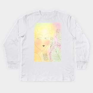 THE ALLURE OF ART DECO Kids Long Sleeve T-Shirt